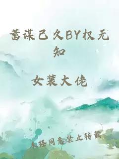 蓄谋已久BY权无知