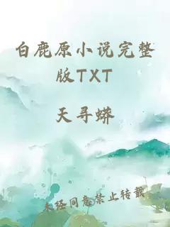 白鹿原小说完整版TXT