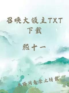 召唤大领主TXT下载