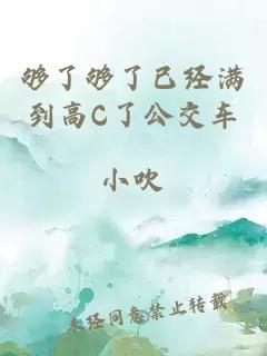 够了够了已经满到高C了公交车