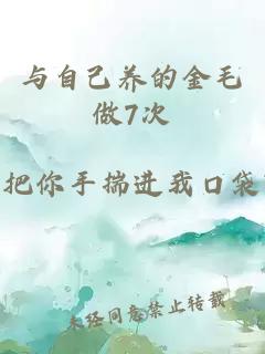 与自己养的金毛做7次