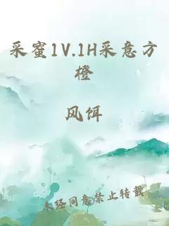 采蜜1V.1H采意方橙