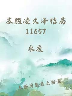 苏熙凌久泽结局11657