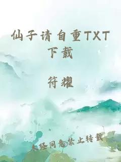 仙子请自重TXT下载