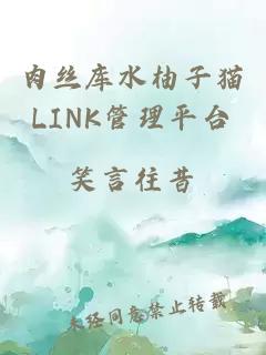 肉丝库水柚子猫LINK管理平台