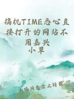 搞机TIME恶心直接打开的网站不用嘉兴