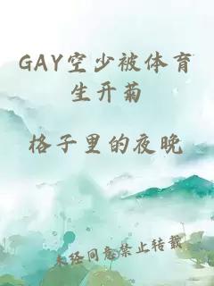 GAY空少被体育生开菊