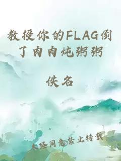 教授你的FLAG倒了肉肉炖粥粥