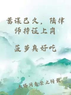 蓄谋已久，陆律师持证上岗