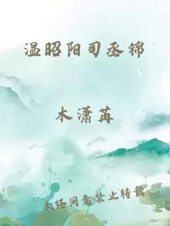 温昭阳司丞锦