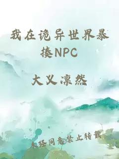 我在诡异世界暴揍NPC