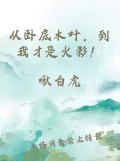 从卧底木叶，到我才是火影！